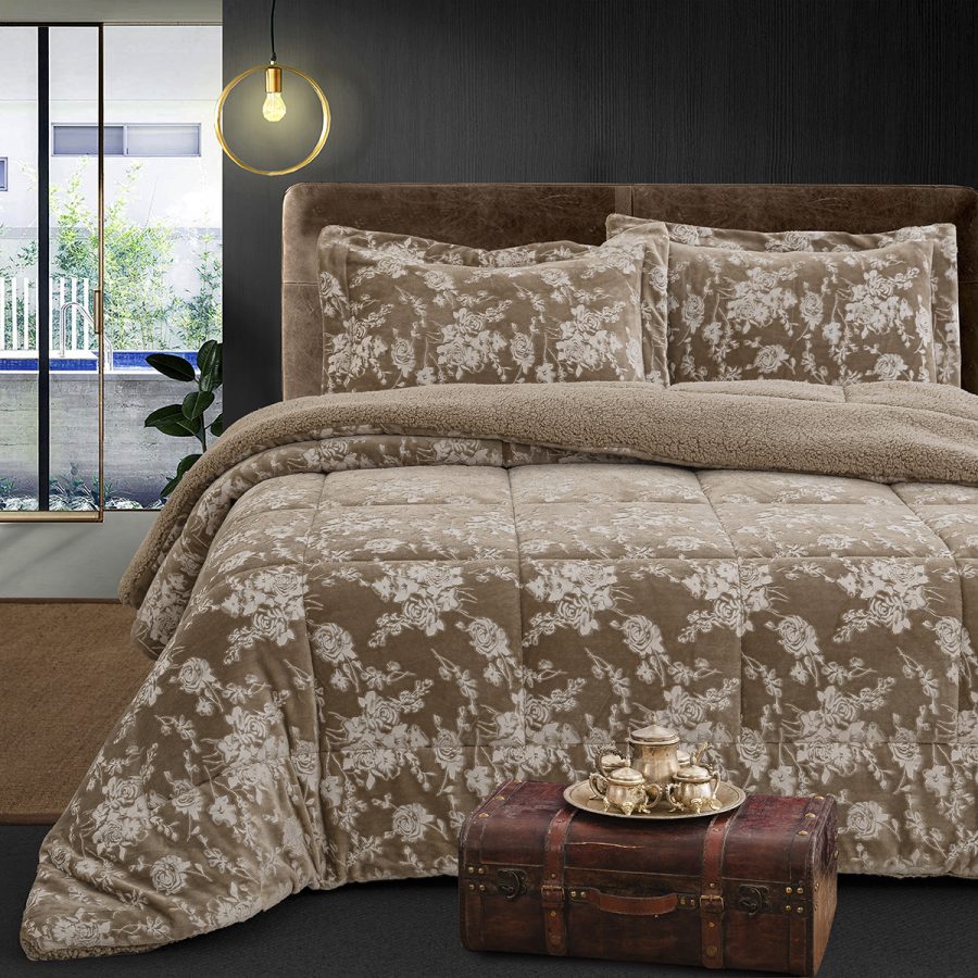 Κουβερτοπάπλωμα Υπέρδιπλο 12672 Beauty Home 220x240